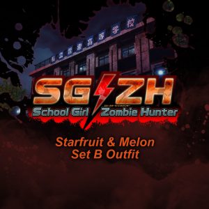 School Girl/Zombie Hunter Starfruit & Melon Set B Outfit [PS4]