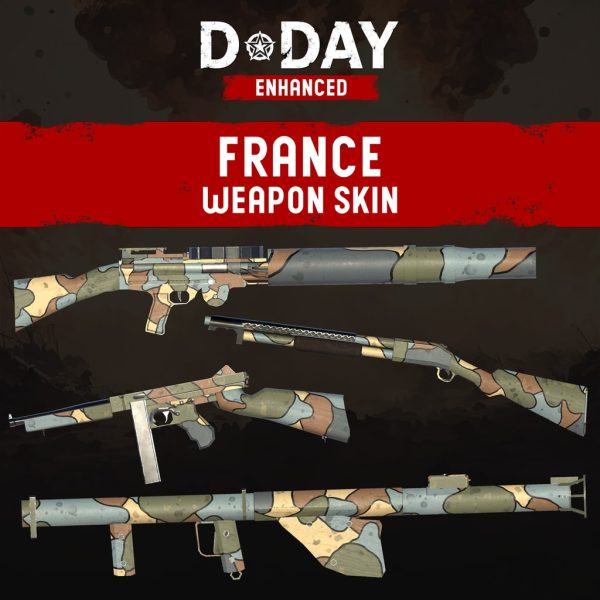 D-Day Enhanced - France Weapon Skin [PS5] - изображение 1