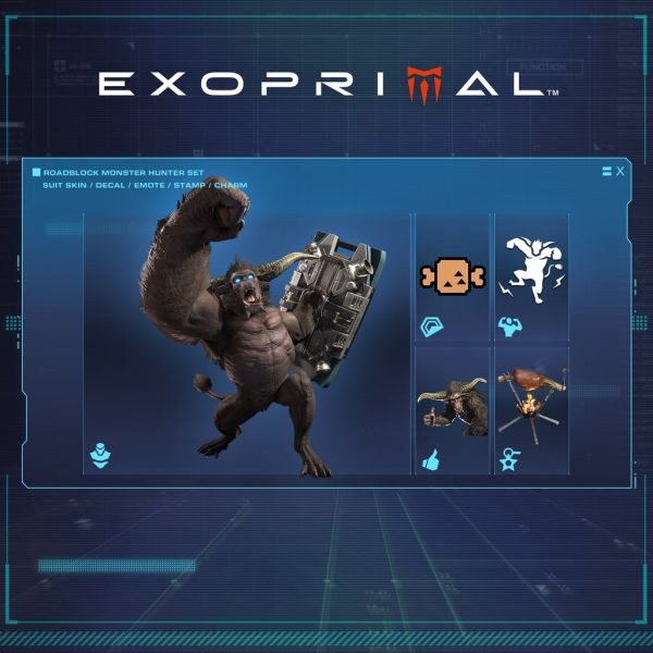 Exoprimal - Roadblock Monster Hunter Set [PS4, PS5]