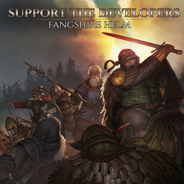 Battle Brothers – Support the Developers & Fangshire Helm [PS4]