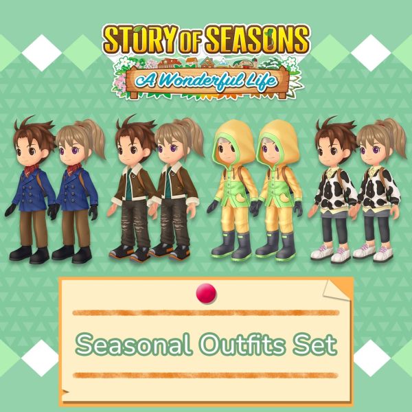 STORY OF SEASONS: A Wonderful Life - Seasonal Outfits Set [PS5]
