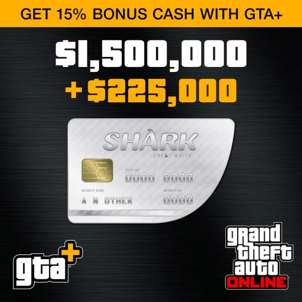 GTA+: Great White Shark Cash Card (PS5) - изображение 1
