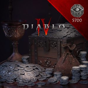 Diablo® IV - 5700 Platinum: 5000 + 700 Platinum Bonus []