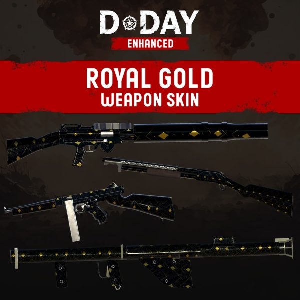 D-Day Enhanced - Royal Gold Weapon Skin [PS5] - изображение 1