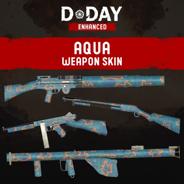 D-Day Enhanced - Aqua Weapon Skin [PS5] - изображение 1