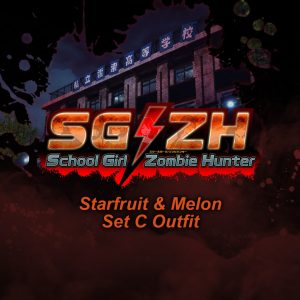 School Girl/Zombie Hunter Starfruit & Melon Set C Outfit [PS4]