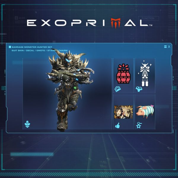 Exoprimal - Barrage Monster Hunter Set [PS4, PS5]