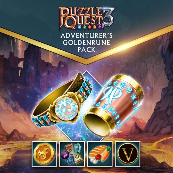 PUZZLE QUEST 3 - Adventurer’s Goldenrune Pack - изображение 1