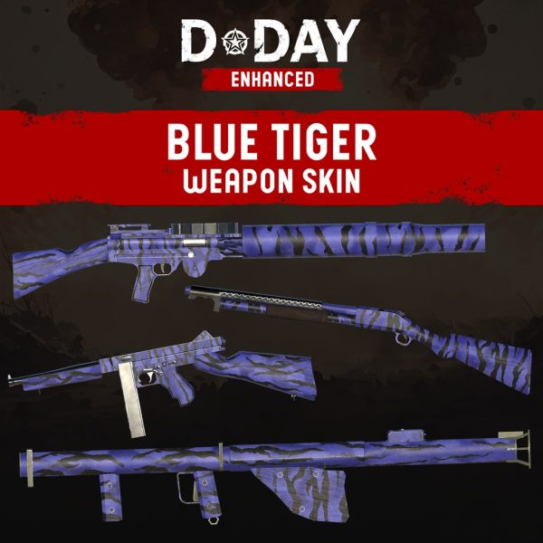 D-Day Enhanced - Blue Tiger Weapon Skin [PS5] - изображение 1