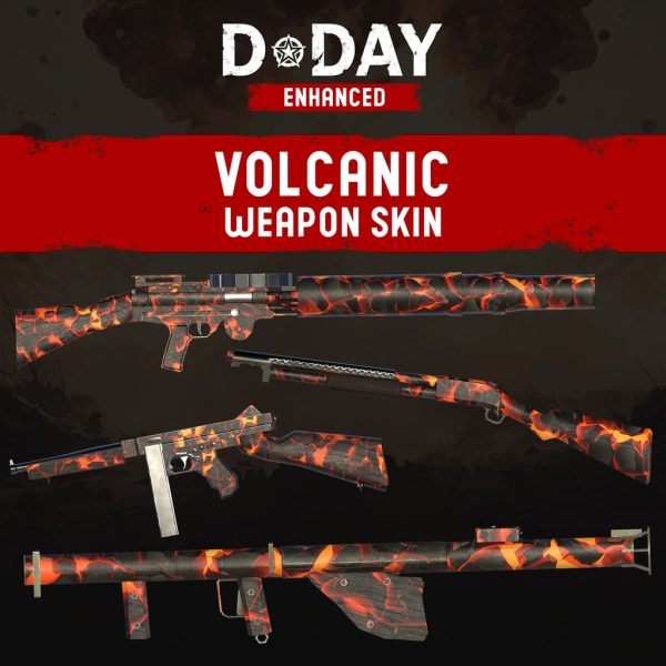 D-Day Enhanced - Volcanic Weapon Skin [PS5] - изображение 1