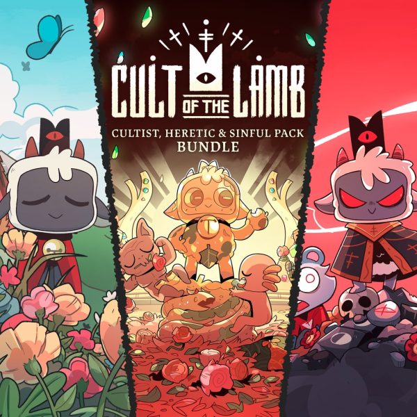 Cult of the Lamb - Cultist, Heretic, and Sinful Pack Bundle [PS4, PS5]