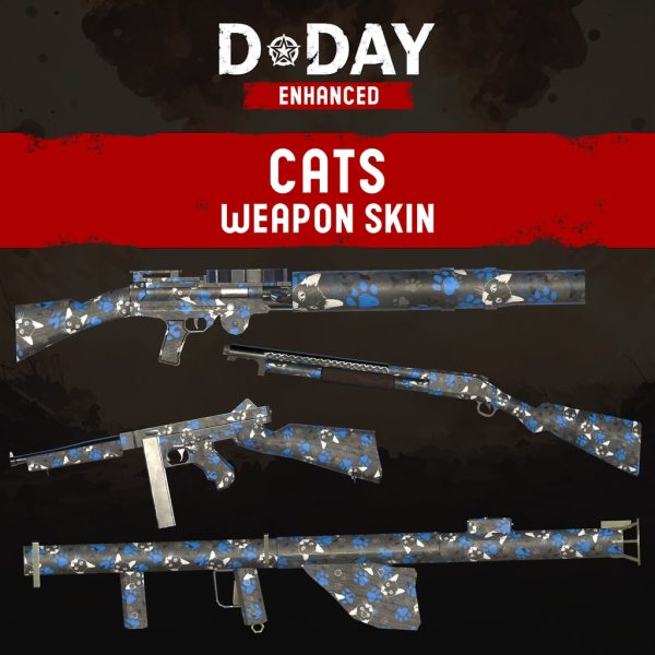 D-Day Enhanced - Cats Weapon Skin [PS5] - изображение 1