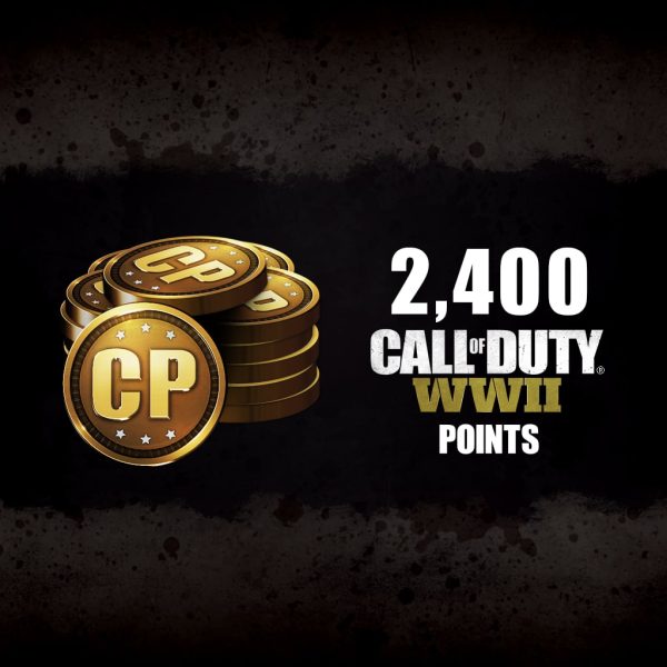 2,400 Call of Duty: WWII Points