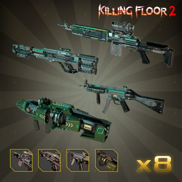 Killing Floor 2 - Jaeger MKIV Weapon Skin Bundle Pack