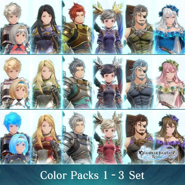 Granblue Fantasy: Relink - Color Packs 1–3 Set [PS4, PS5]