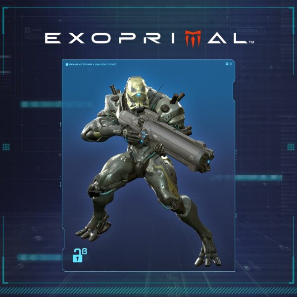 Exoprimal - Deadeye β Early Unlock Ticket [PS4, PS5]