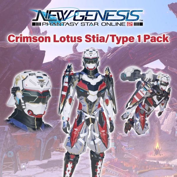 PSO2:NGS - Crimson Lotus Stia/Type 1 Pack - изображение 1