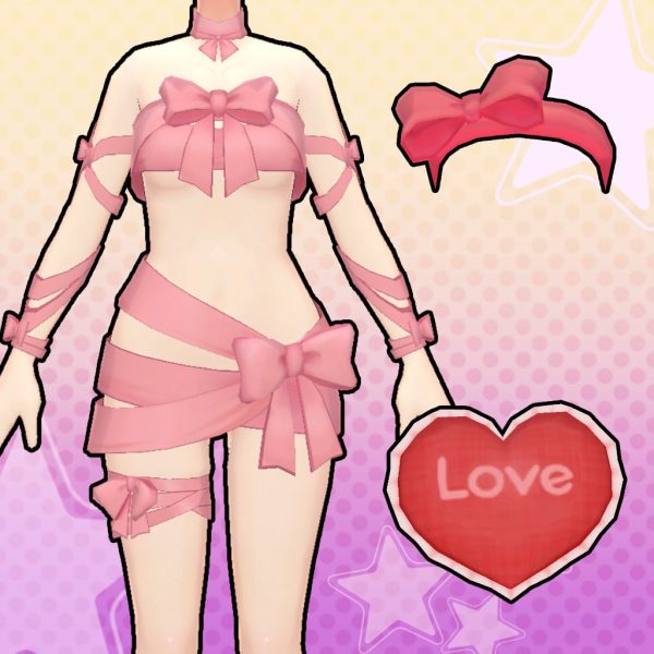 Gal*Gun: Double Peace 'Sexy Ribbons' Costume Set [Cross-Buy] [PS4]