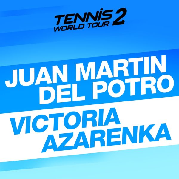 Tennis World Tour 2 - Juan Martin Del Potro & Victoria Azarenka [PS4]