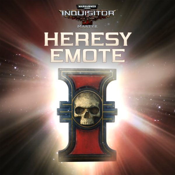 Warhammer 40,000: Inquisitor - Martyr | Heresy Emote [PS4]