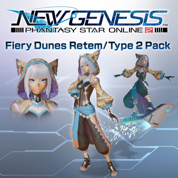 PSO2:NGS - Fiery Dunes Retem/Type 2 Pack - изображение 1