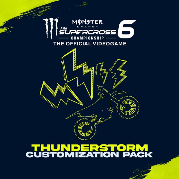 Monster Energy Supercross 6 - Customization Pack Thunderstorm [PS4,&nbsp;PS5] - изображение 1
