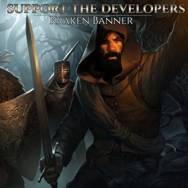 Battle Brothers – Support the Developers & Kraken Banner [PS4]