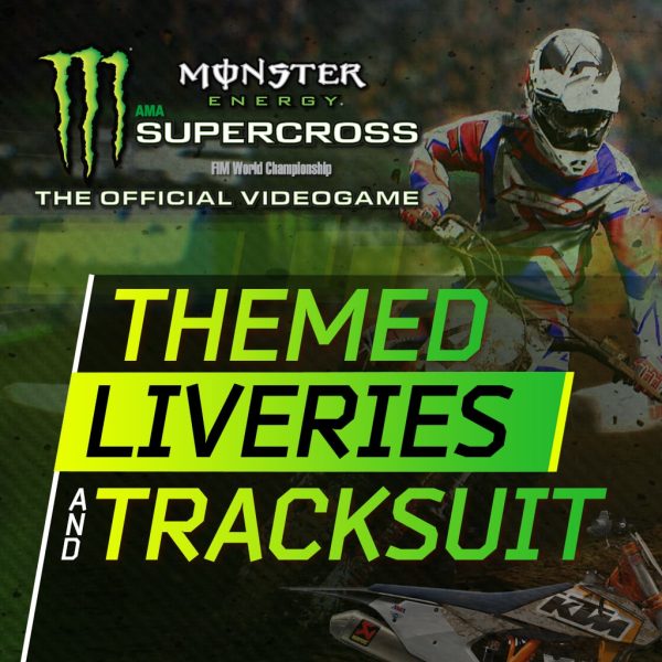 Monster Energy Supercross - Themed Liveries and Tracksuits [PS4] - изображение 1