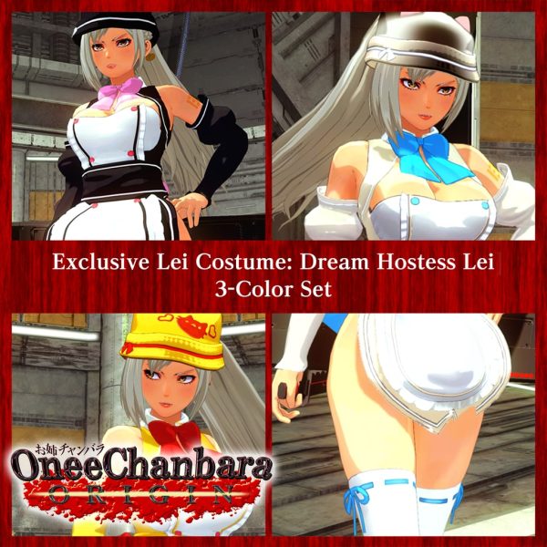 Exclusive Lei Costume: Dream Hostess Lei 3-Color Set [PS4]