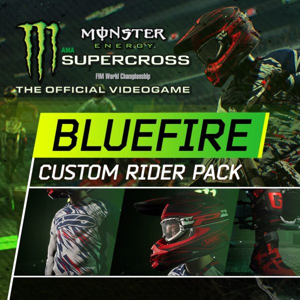 Monster Energy Supercross - Bluefire Custom Rider Pack [PS4] - изображение 1
