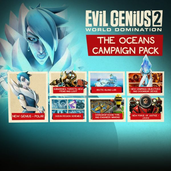 Evil Genius 2: Oceans Campaign Pack [PS4, PS5]