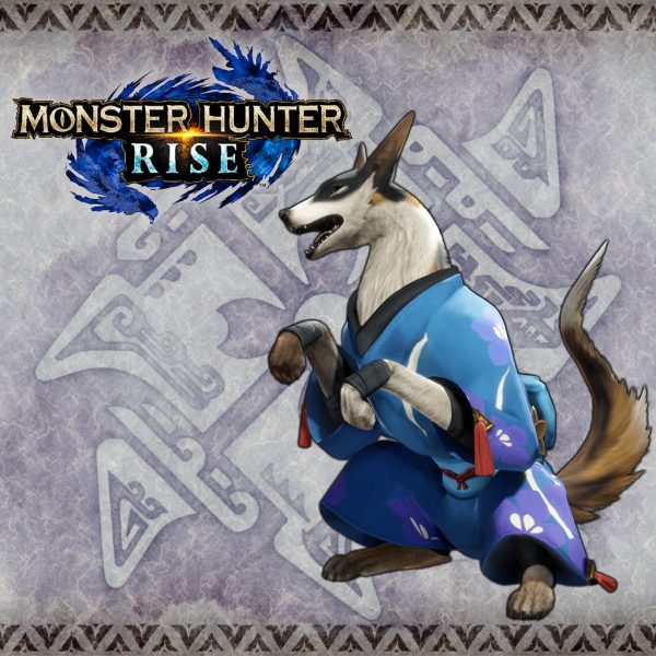 Monster Hunter Rise - "C Floral Yukata" Palamute layered armor piece [PS4,&nbsp;PS5] - изображение 1