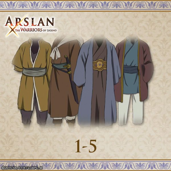 ARSLAN - Original Costumes 1-5 [PS4]