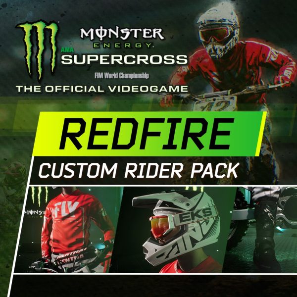 Monster Energy Supercross - Redfire Custom Rider Pack [PS4] - изображение 1