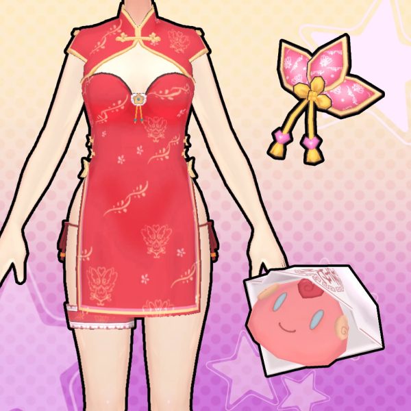 Gal*Gun: Double Peace 'Chinese Dress' Costume Set [Cross-Buy] [PS4]