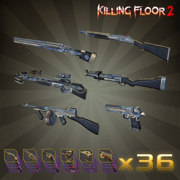 Killing Floor 2 - Plague Doctor Weapon Skin Bundle Pack