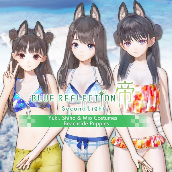 Yuki, Shiho & Mio Costumes - Beachside Puppies [PS4]