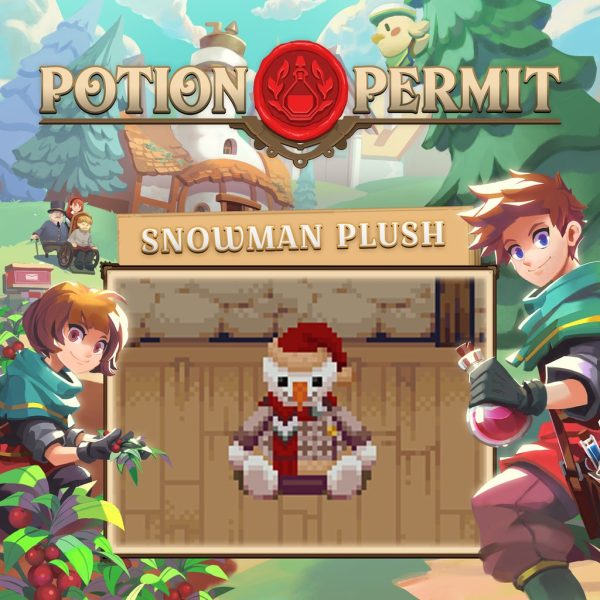 Potion Permit - Snowman Plush Toy [PS4,&nbsp;PS5] - изображение 1