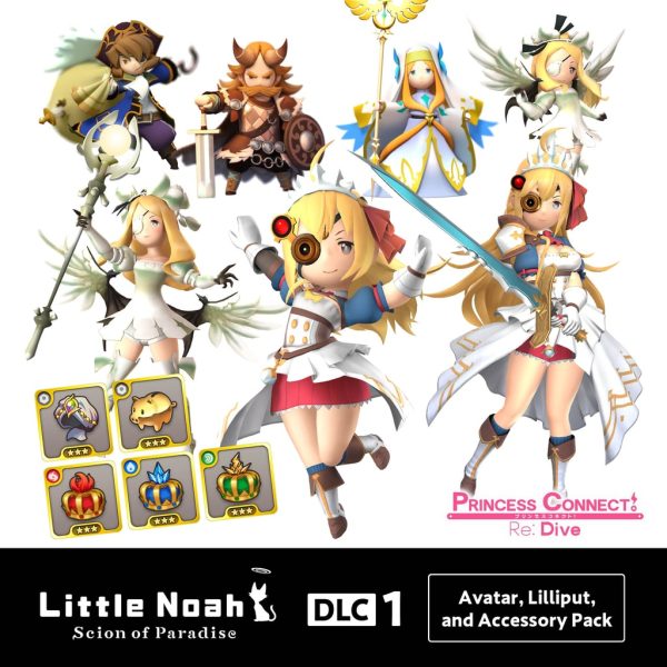 Little Noah: Scion of Paradise DLC 1: Avatar, Lilliput, and Accessory Pack [PS4]