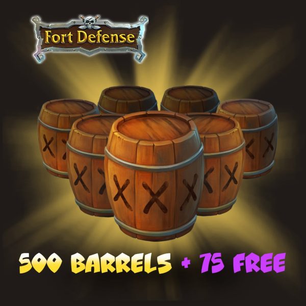 Fort Defense - 500 barrels + 75 - изображение 1