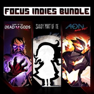 Focus Indies Bundle - Curse of the Dead Gods + Shady Part of Me + Aeon Must Die! [PS4] cover