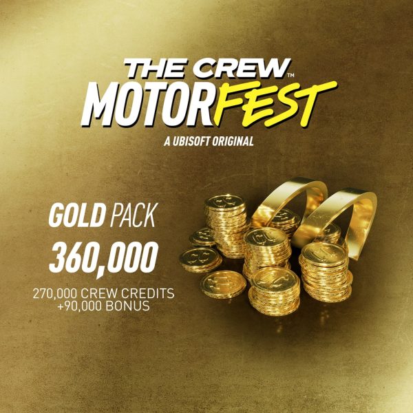 The Crew Motorfest Gold Pack (360,000 Crew Credits)