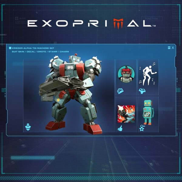 Exoprimal - Krieger Alpha Tin Machine Set [PS4, PS5]