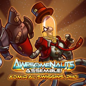 Awesomenauts Assemble! - Admiral Swiggins, PHD Skin [PS4]