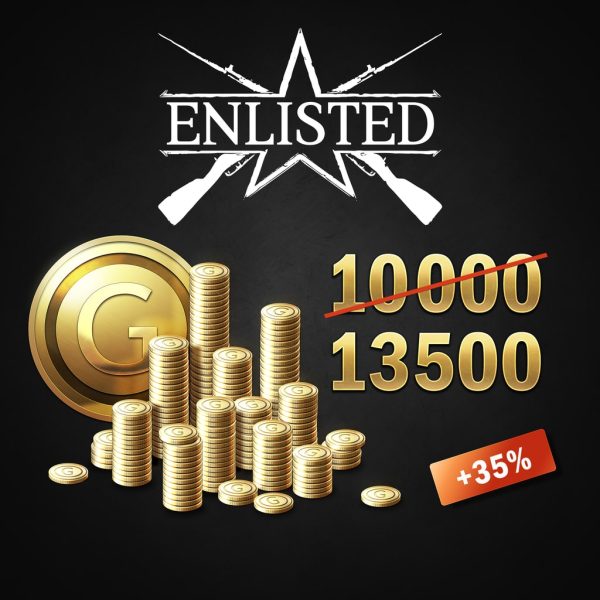 Enlisted - 10000 Gold + 3500 Bonus - изображение 1
