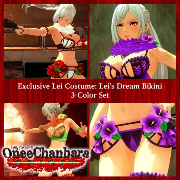 Exclusive Lei Costume: Lei's Dream Bikini 3-Color Set [PS4]