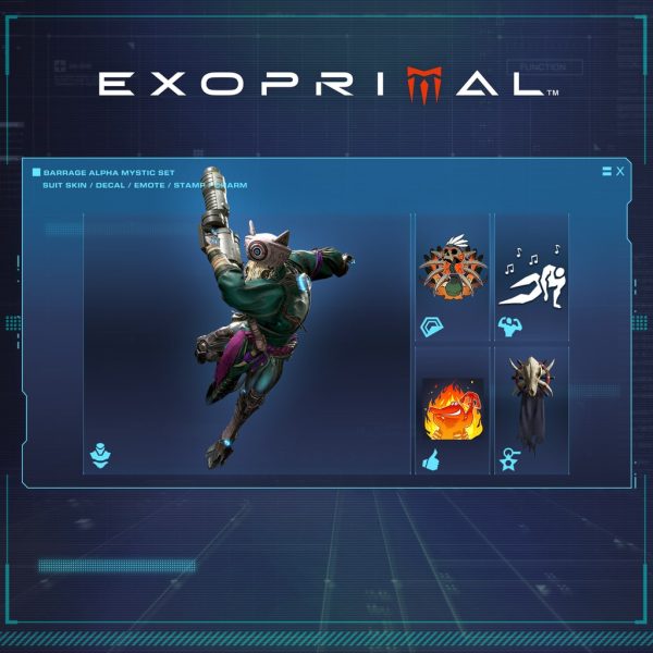 Exoprimal - Barrage Alpha Mystic Set [PS4, PS5]