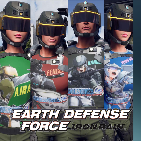 EDFIR - Creation parts: T-shirt 4 Set (EDF4.1) [PS4]