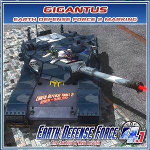 Gigantus Earth Defense Force 2 Marking [PS4]