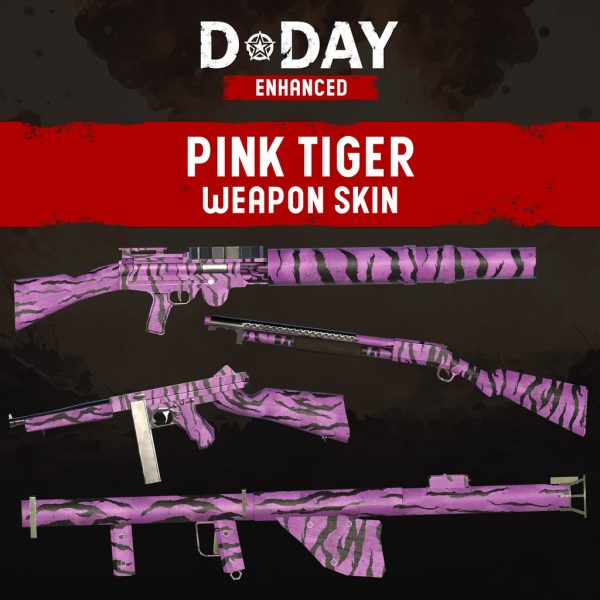 D-Day Enhanced - Pink Tiger Weapon Skin [PS5] - изображение 1